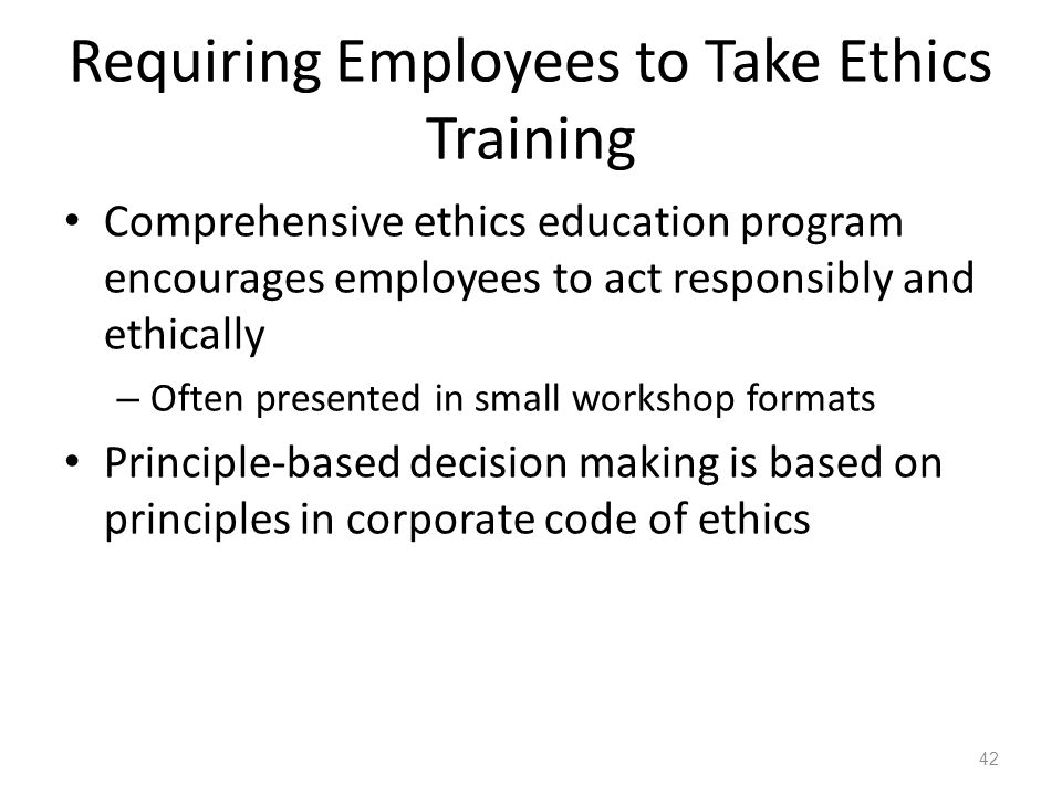 Do Your Employees Need Ethics Training?